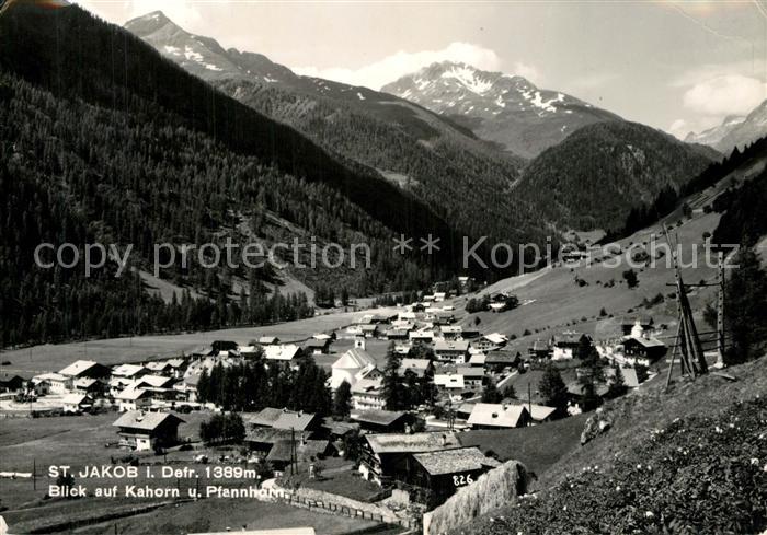 St Jakob Defereggen Kahorn Pfannhorn