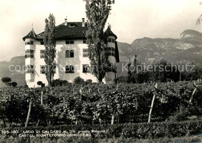 Kalterer See S?dtirol Castel Montetondo Ringberg