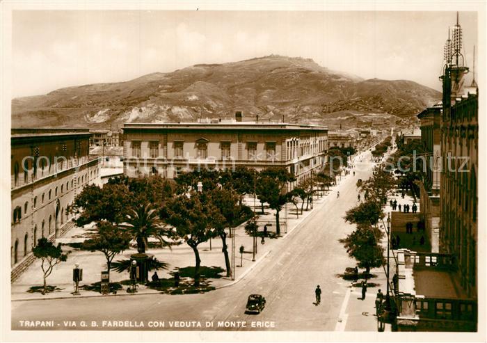 Trapani Via Giovanni Battista Fardella Monte Erice