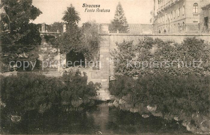Siracusa Fonte Aretusa