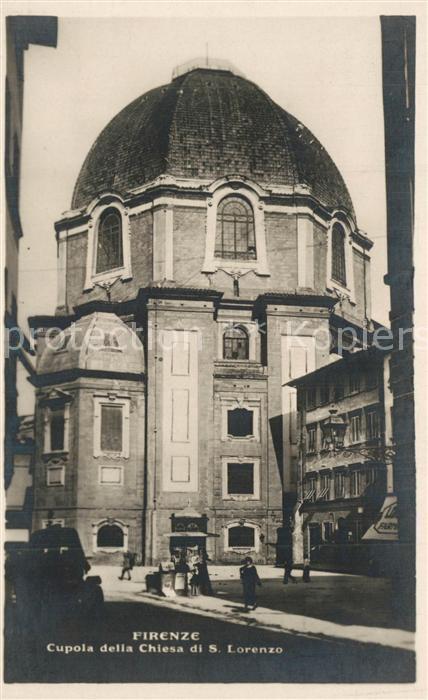 Firenze Florenz Cupola Chiesa San Lorenzo