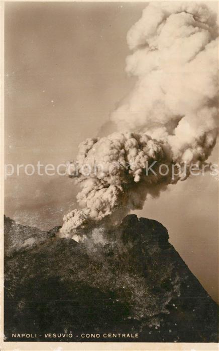 Napoli Neapel Vesuvio Cono Centrale
