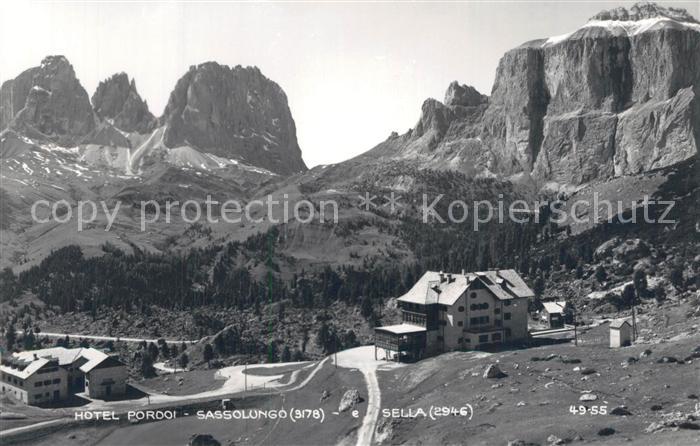 Sassolungo Langkofel Sella Hotel Pordoi