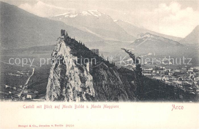 Arco Trentino Castell Monte Baldo Monte Maggiore
