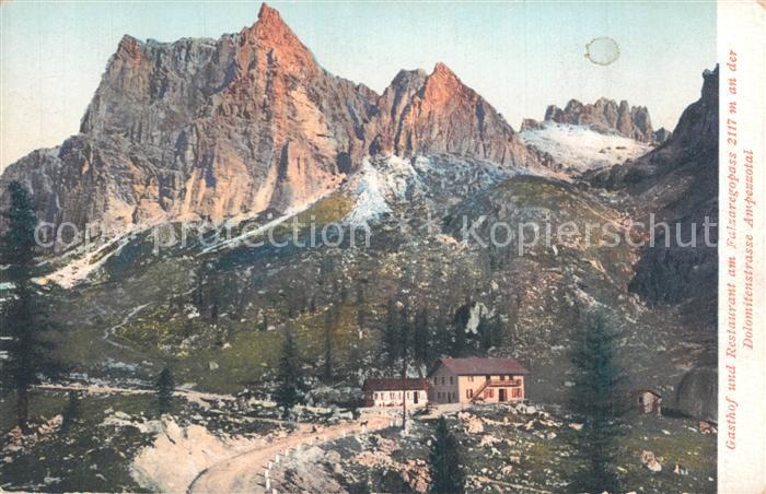 Falzaregopass Gasthof-Restaurant Dolomitenstrasse Ampezzotal