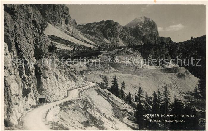 Passo Falzarego Strada Dolomiti Tofana