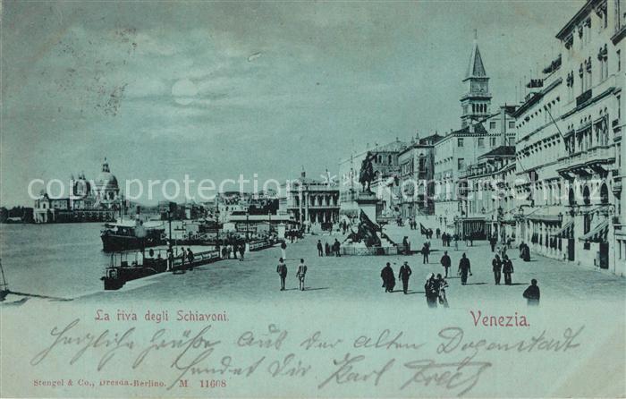 Venezia Venedig Riva degli Schiavoni