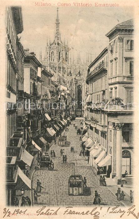 Milano Corso Vittorio Emanuele