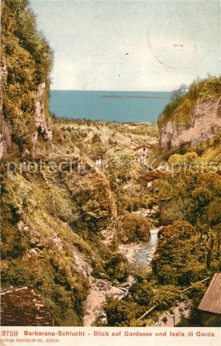 Barbarano Vicentino Barbarabo-Schlucht Gardasee Isola del Garda