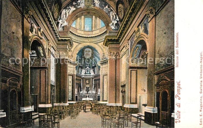 Pompei Interno del Santuario