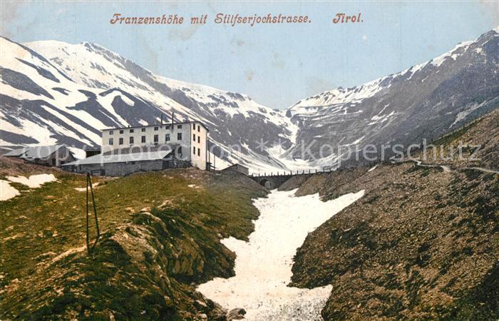 Stilfserjochstrasse Berghotel Franzensh?he