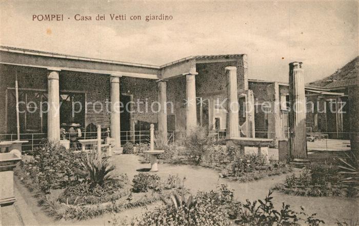 Pompei Casa dei Vetti con Giardino