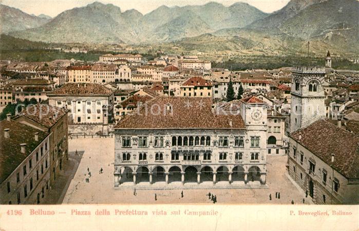 Belluno Piazza della Prefettura