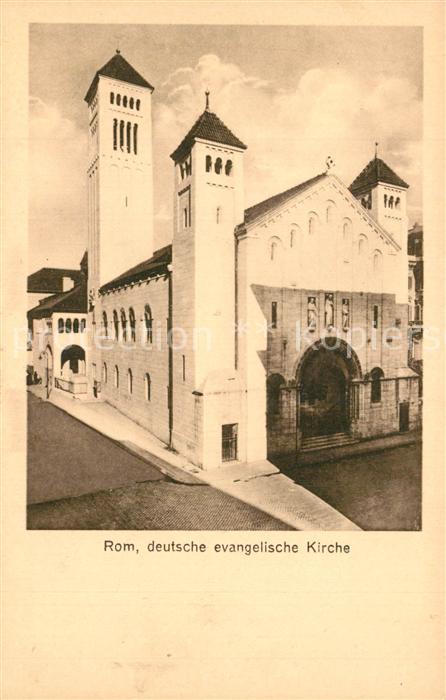 Rom Roma Deutsche Evangelische Kirche