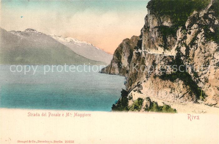 Riva del Garda Strada del Ponale Monte Maggiore