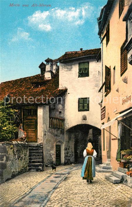 Meran Merano Alt-Meran Gasse