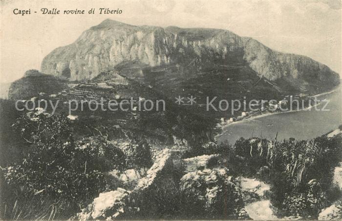 Capri Dalle Rovine di Tiberio