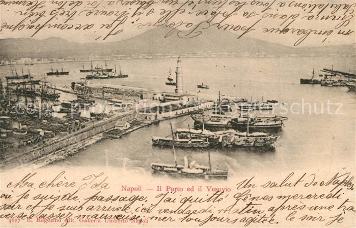 Napoli Neapel Porto Vesuvio