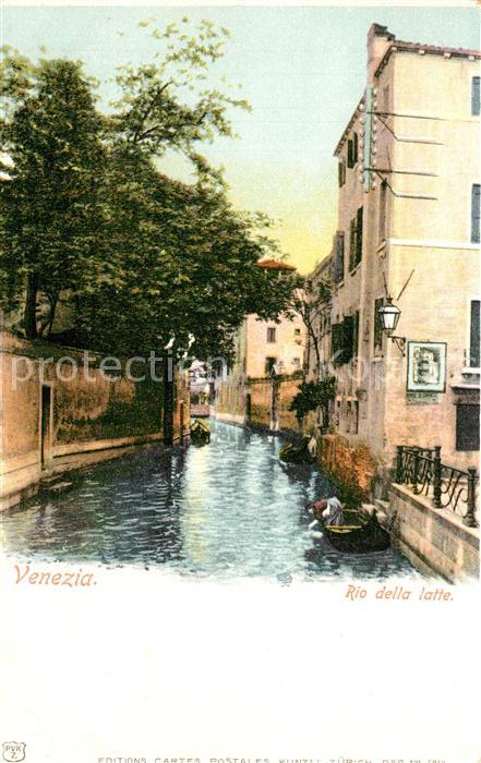 Venezia Venedig Rio della Latte