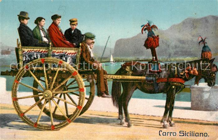 Pferdekutschen Carro Siciliano