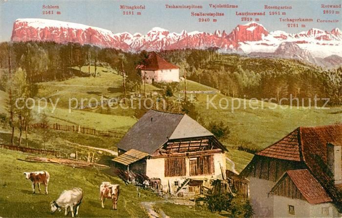 Oberbozen Ritten Wolfsgrube Rosengarten