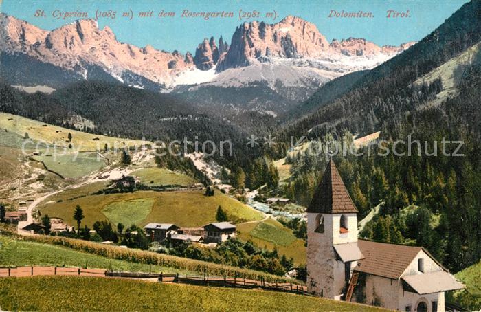 St Cyprian Kirche Rosengarten