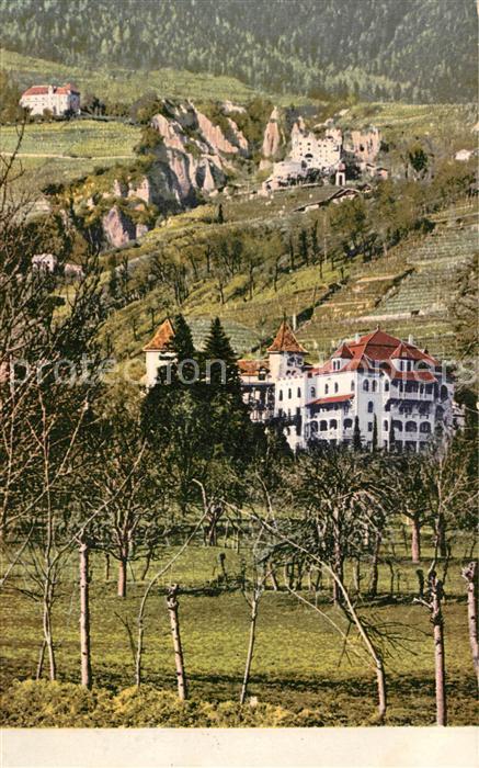 Meran Merano Sanatorium Martinsbrunn Schloss Tirol Brunnenburg
