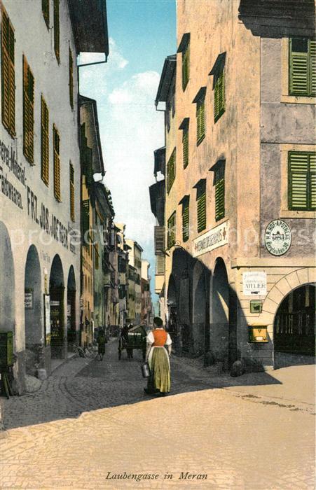 Meran Merano Laubengasse