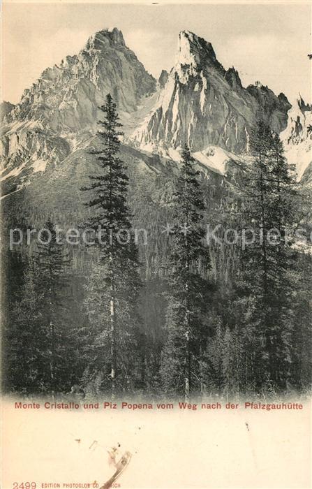 Monte Cristallo Piz Popena