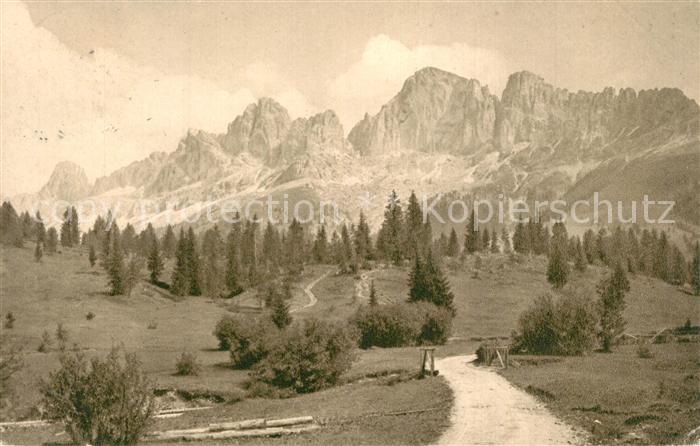 Rosengarten Catinaccio Bozner Dolomiten