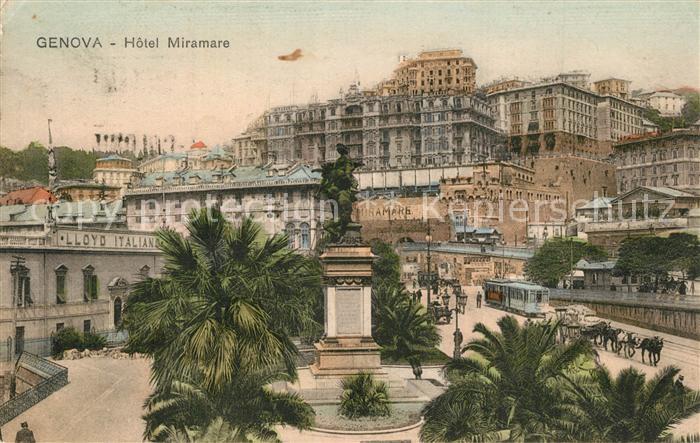 Genova Genua Liguria Hotel Miramare