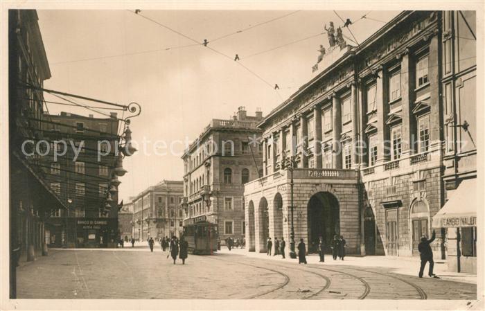 Trieste Piazza Tommaseo Teatro Verdi