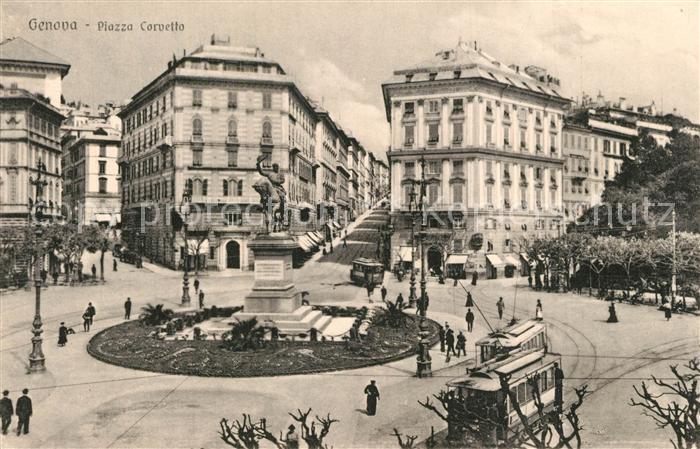 Genova Genua Liguria Piazza Corvetto