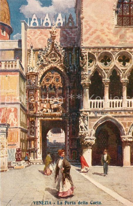 Venezia Venedig Porta della Carta