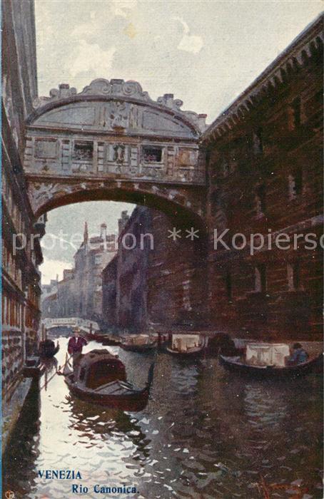 Venezia Venedig Rio Canonica