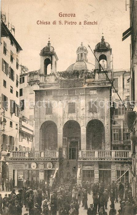 Genova Genua Liguria Chiesa S. Pietro a Banchi