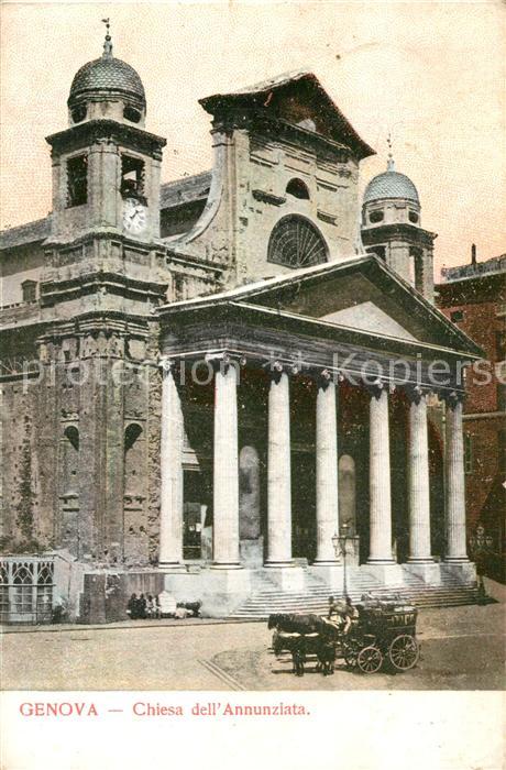 Genova Genua Liguria Chiesa dell'Annunziata