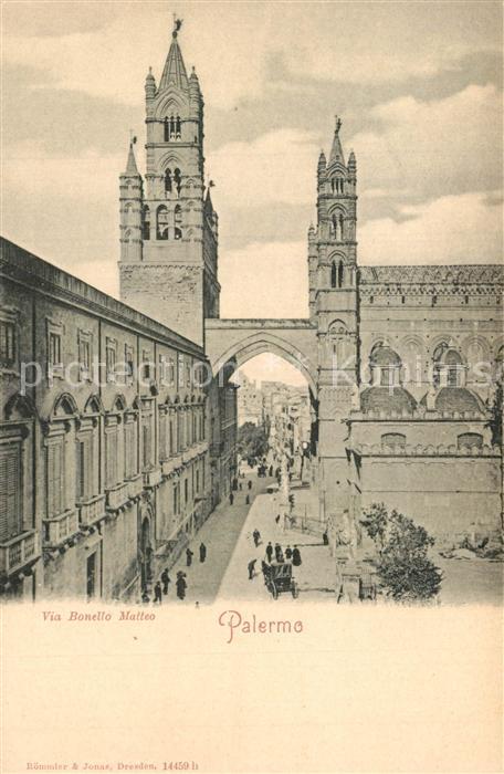 Palermo Sicilia Via Bonello Matteo