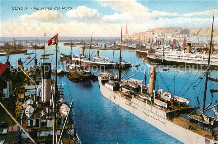 Genova Genua Liguria Porto