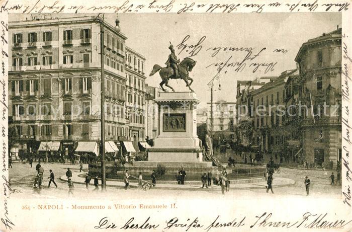 Napoli Neapel Monumento Vittorio Emanuele II.