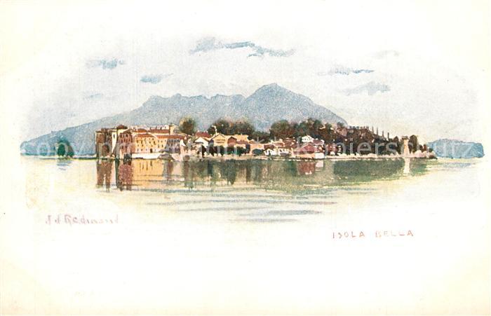 Isola Bella Lago Maggiore K?nstlerkarte