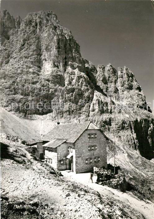 Rifugio Vicenza Sassolungo Sasso Piatto