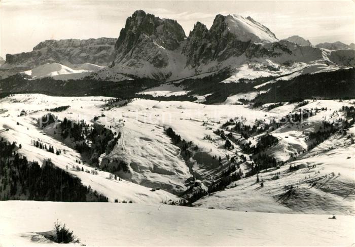 Sassolungo Langkofel Seiseralm Langkofel