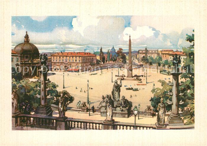 Roma Rom Piazza del Popolo Aldo Raimondi