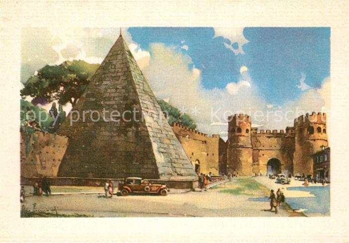 Roma Rom Piramide di Caio Cestio Aldo Raimondi