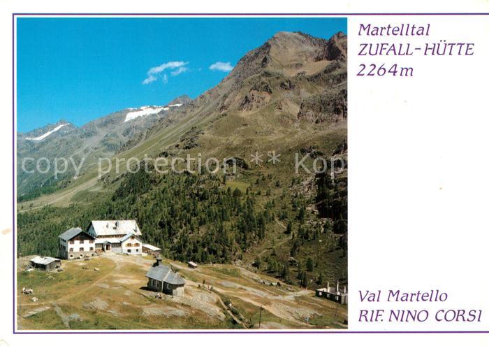 Zufallh?tte Martelltal Rifugio Nino Corsi