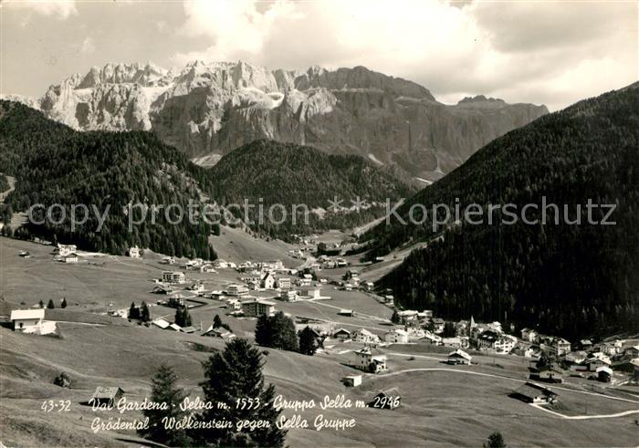 Selva Val Gardena Gruppo Sella