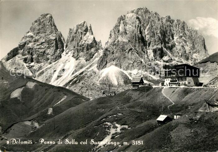 Passo Sella Albergo Maria Flora Sassolungo