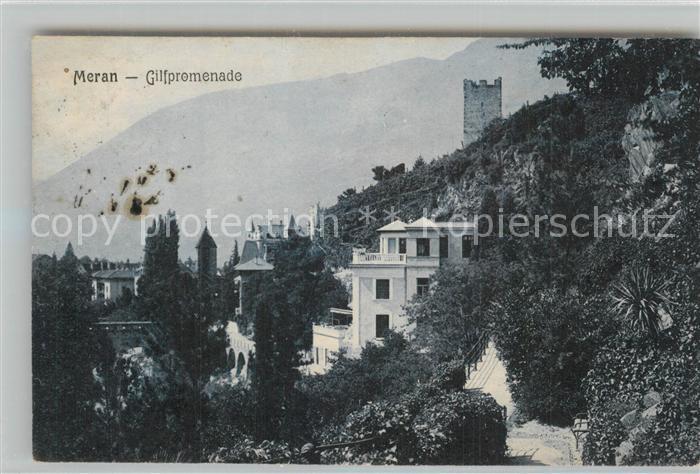 Meran Merano Gilfpromenade