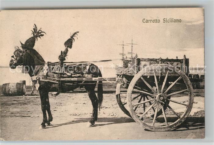Pferdekutschen Carretto Siciliano